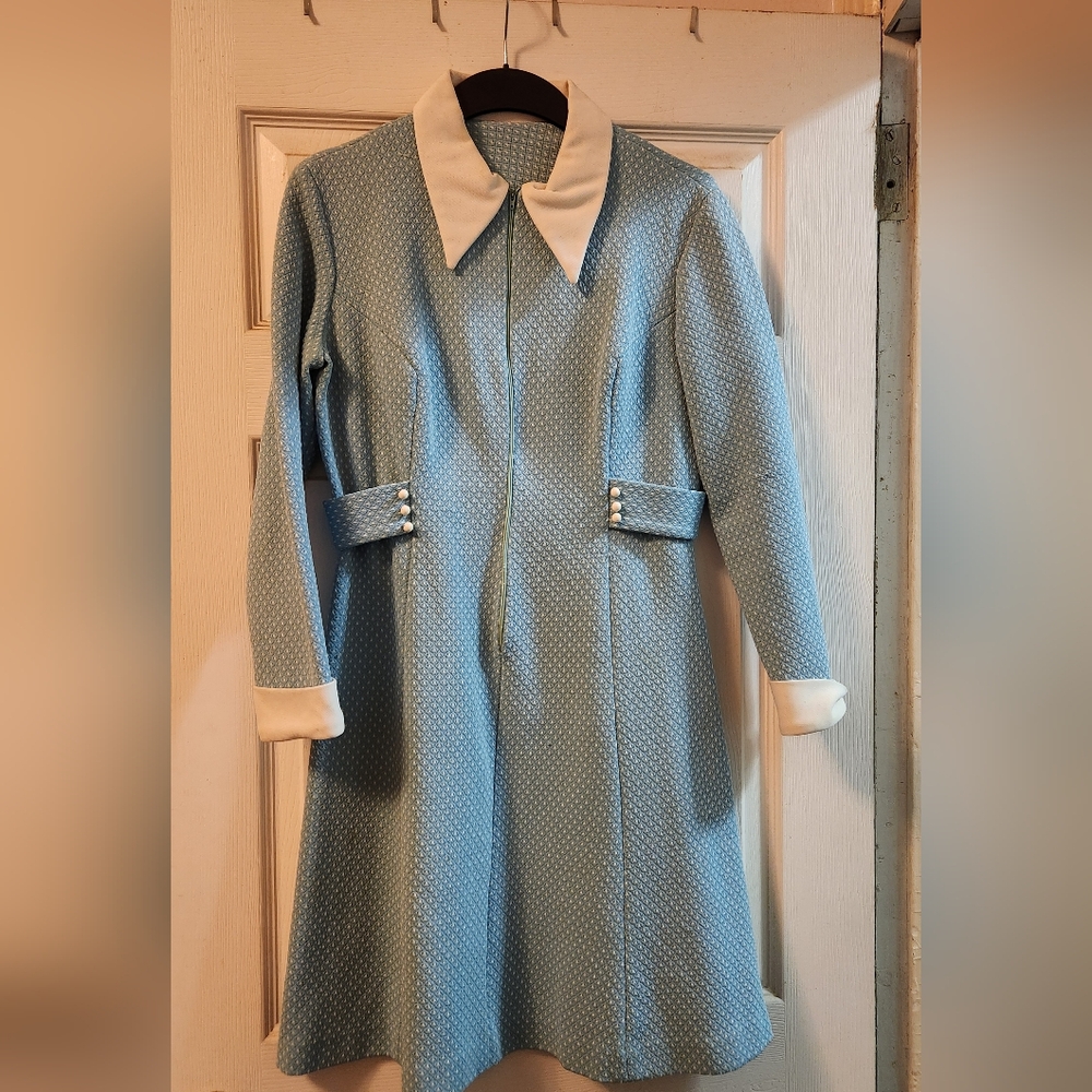 Vintage 1970s Polka Dot Dress